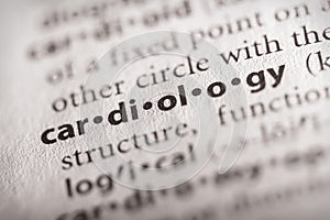 Dictionary Word Series - Cardiology