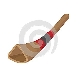 Didgeridoo, australian musical instrument