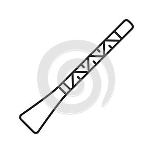 Didgeridoo linear icon