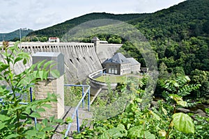 Die Edertalsperre in Nordhessen in Deutschland