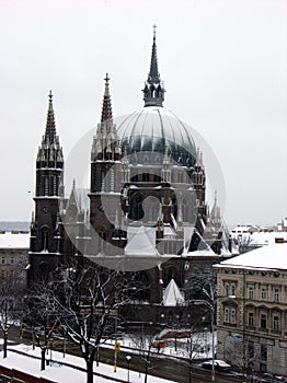 Die Kirche Maria vom Siege,Church of Maria Victorious in Wien,Austria