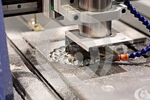 Die and mold making with CNC milling machine