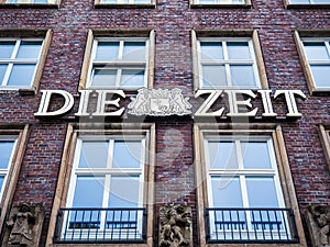 Die Zeit headquarters in Hamburg hdr