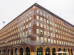 Die Zeit headquarters in Hamburg hdr