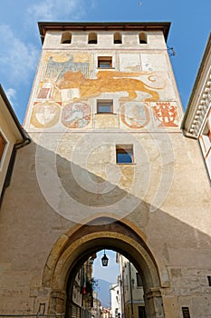 Dieda Town Gate in Bassano del Grappa