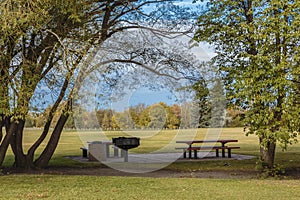 Diefenbaker Park in the city of Saskatoon, Canada