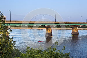 Dienfenbaker Bridge in Prince Albert