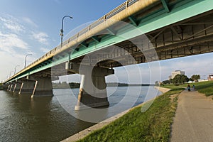 Dienfenbaker Bridge in Prince Albert