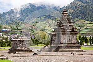 Dieng plateau Temple Indonesia