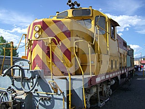 Diesel Engine Locomotive