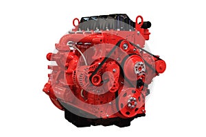 Diesel engine photo