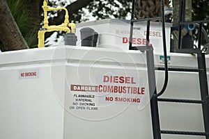 Diesel Fuel Storage Tank photo