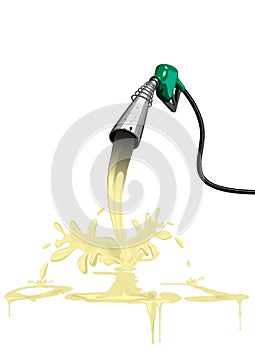 Diesel fuel oil gas petrol pump