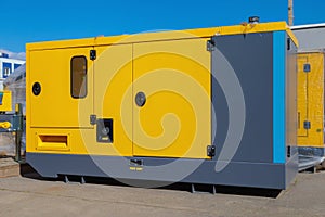 Diesel generator for general construction works and emergency services