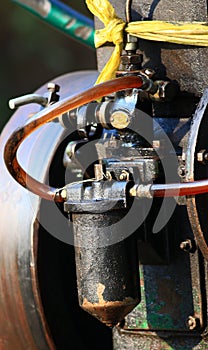 Diesel generator oil pump