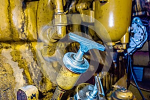 Diesel generator unit has a unit mounted radiator and fuel filte