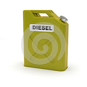 Diesel jerrycan