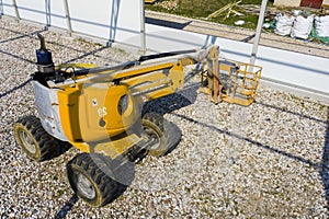 Diesel powered boom lift