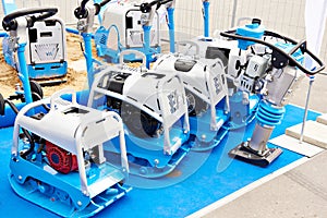 Diesel reversible plate compactors