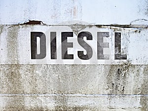Diesel sign