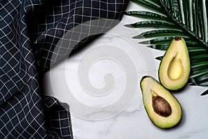 Diet avacado background marble eat