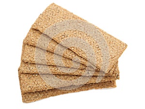 Diet bread bran and wheat germ