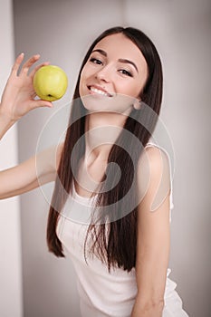 Diet And Fast Food Concept. Overweight Woman Standing On Weighing Scale Holding Pizza. Unhealthy Junk Food. Dieting, Lifestyle. W