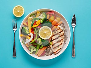 Diet meals for healthy life