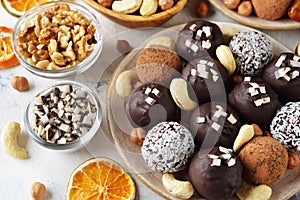 Dietary candies from dried fruits and nuts