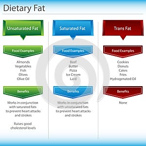 Dietary Fat Chart photo