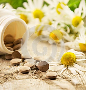 Dietary supplements photo