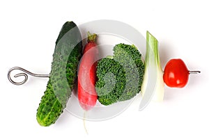 Dietetic shashlik photo