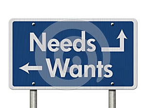 Difference between Needs and Wants