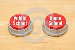 The difference between public school and home schooling