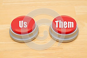 The difference between us and them photo