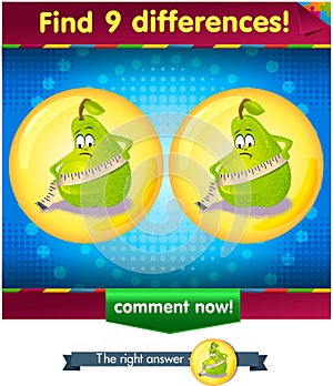 Differences the funny pear 2