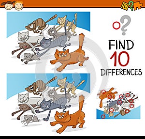 Differences game for children