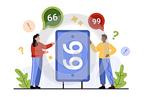 Differences in interpretation of ambiguous facts, different perspectives of tiny people