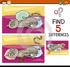 Differences preschool task