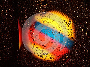 Different abstract bubbles colored spheres rare spectacular fluids photo