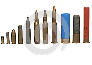 Different ammos - isolated