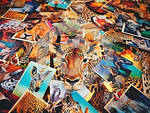 Different animals collage