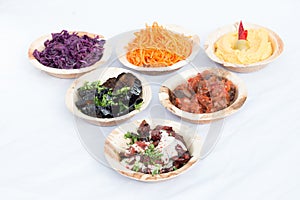 Different appetizer and anti pasti