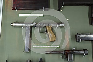 Automatic weapons in the museum