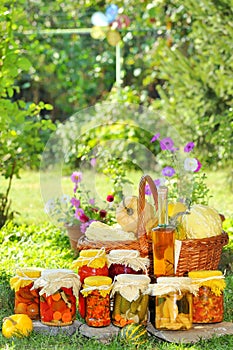 Different autumn preserves