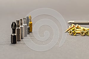 different bits in a row are set in a row