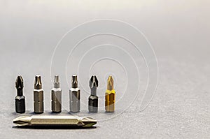 different bits in a row are set in a row