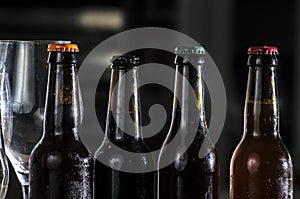 A different bottles of craftbeer photo