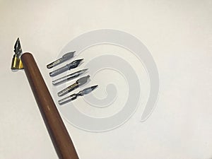 Different calligraphy nib set