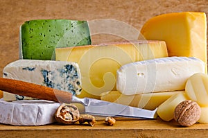 Different cheese food